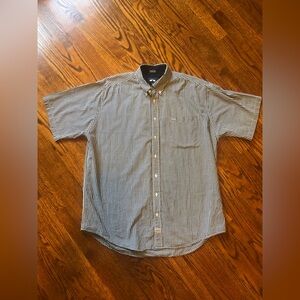 Woods & Gray Black/White Checked Shirt - Size XLT